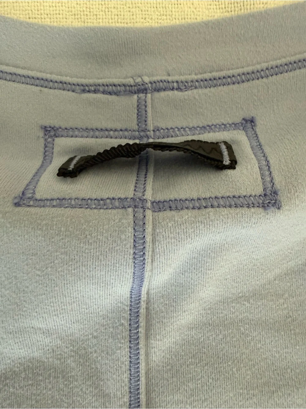 Lululemon Lilac Long Sleeve Top with Black Wrist Panels